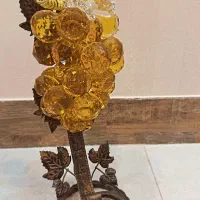 دکوری و جاشمعی طرح انگور کریستال نو