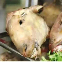 کله پاچه گوسفند همراه با پوست گوسفند همراه بارساخ
