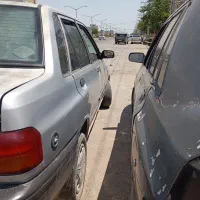 پراید تصادفی