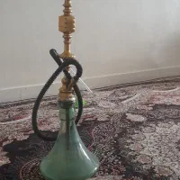دو عدد قلیون برنجی
