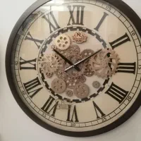 ساعتهای دیواری خاص و شیک چرخ دنده متحرک