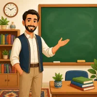 کلاس خصوصی عربی ، آموزش عربی، حل امتحان و پاسخ