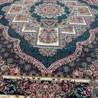 فرش فرهنگیان/۲ تخته فرش۹ متری پرشین حوض نقره
