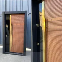 درب ضدسرقت METALدر فلز بابازاده کد820 زد آب اتاقی