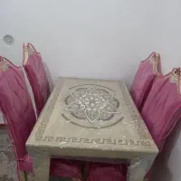 مبل ومیز عسلی ومیز غذا خوری