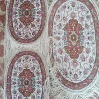 فرش رومیزی ست کف ابریشم|فرش|ارومیه, |دیوار