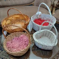 سبدهای حصیری و تزئینی