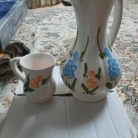 یک دست پارچ ولیوان سرامیک