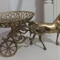 شیرینی خوری اسب برنز