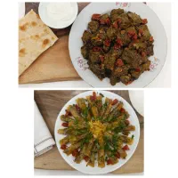 دلمه برگ مو و دلمه کلم