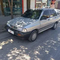 پراید نقره ای ۸۵ بیرنگ