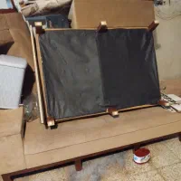 مبل هفت نفره همراه با جلو مبلی تمیز