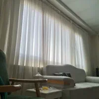پرده حریر پذیرایی ترک