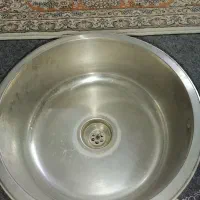 سینک  گرد تکی