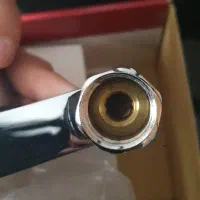 شیر آلات حمام بزرگ برنجی سردوش اکبند