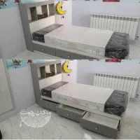 تخت/سرویسخواب کتابخانه دار مدل ALTENAY / ماکان چوب