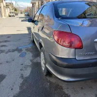 پژو ۲۰۶ اس دی موتور بزرگ دوگانه کارخانه فروش فوری