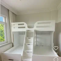 تخت دو طبقه  تخت خواب سرویس خواب تخت مهمان