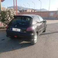 206 مشکی|خودرو سواری و وانت|شاهین‌شهر, شهرک میلاد|دیوار