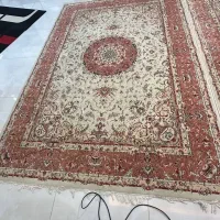 یک جفت فرش ۹متری ۵۰۰شانه با یک فرش فانتزی