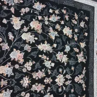 فرش جانان سرمه ای ۱۲متری نونو
