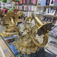لوستر سقفی برنجی