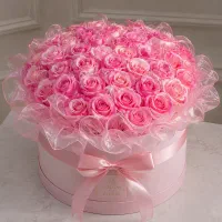 گل های روبانی دست ساز