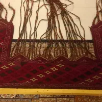 قالیچه آویز ترکمنی دست بافت