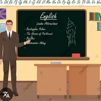 دبیر ، معلم ، استاد زبان انگلیسی هستم