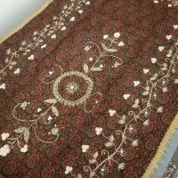 رانر و یا رومیزی و رو اُپنی ترمه و سرمه دوزی شده