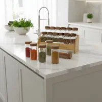 جا ادویه مکارتی درب چوبی