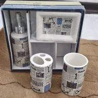جا مسواکی ، جا مایع دستی ، جا صابونی و جا برسی