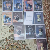 کتاب های زیست فیزیک شیمی ریاضی سیمی شده دارای طلق