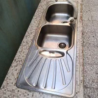 سینک توکار دو لگنه
