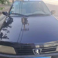فروش پژو 405 بنزینی مشکی مدل 97 بدون رنگ