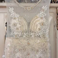 پیراهن مجلسی بابونه