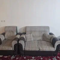 مبلمان راحتی هفت نفره در حد نو