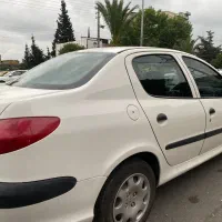 پژو ۲۰۶sd سفید بی خط و خش