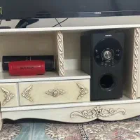 میز تلویزیون چوبی