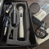 چراغ قوه و میکروفون ژاپنی آکبند
