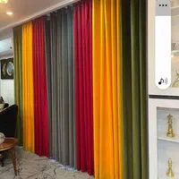 پرده مدل اکسیژن مناسب در فروشگاه نوین