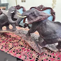 مجسمه آنتیک چوبی فیل