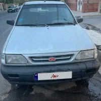 پراید ۸۷ بی رنگ شاسی پلمپ