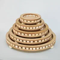 ست چوبی مرواریدی