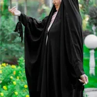 چادر مشکی جده پاپیونی