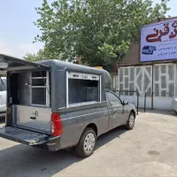 اتاق.عقب.آریسان.باربند.مسقف کابین وانت فایبر