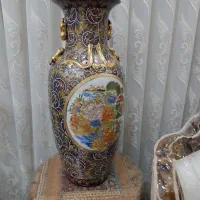 گلدان انتیک وشمعدان سیلورایتاایا