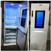 یخچال فریزر هانیزان3درب شیشه دوریندور 27فوت