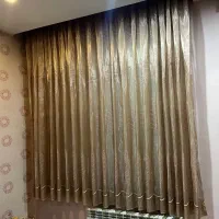 پرده حریر نیمه