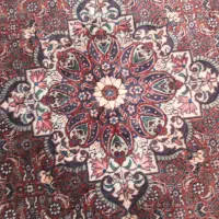 قالیچه ۵۰رج بیجار گل ابریشم کرک